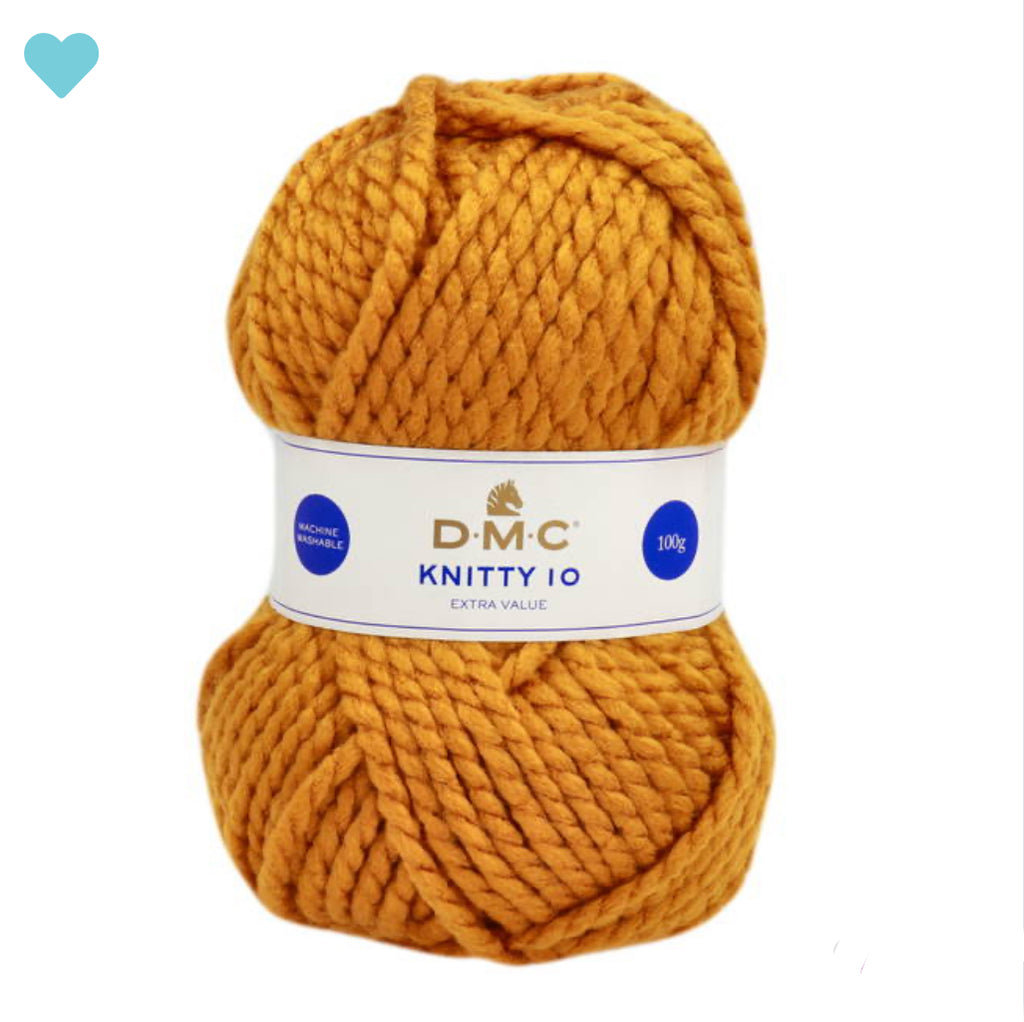 Knitty 10 DMC - 766 - giallo senape