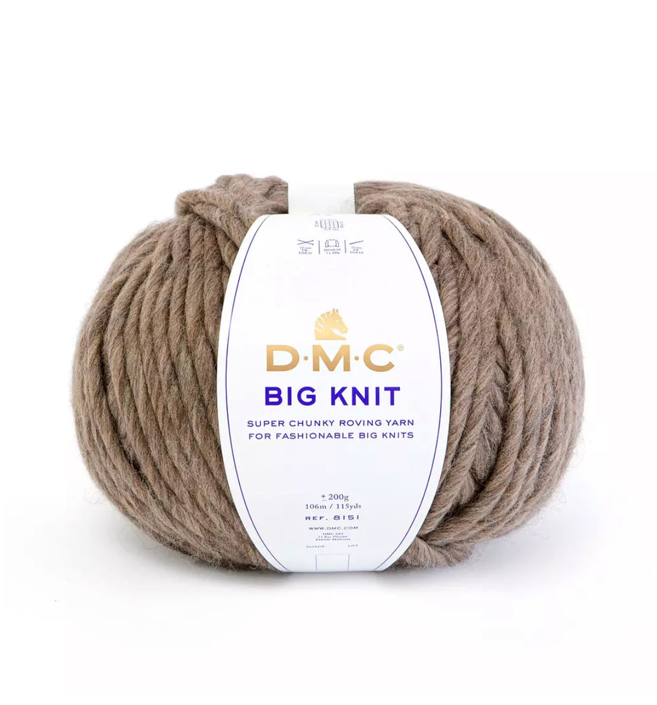 Big knit DMC lana - caramello
