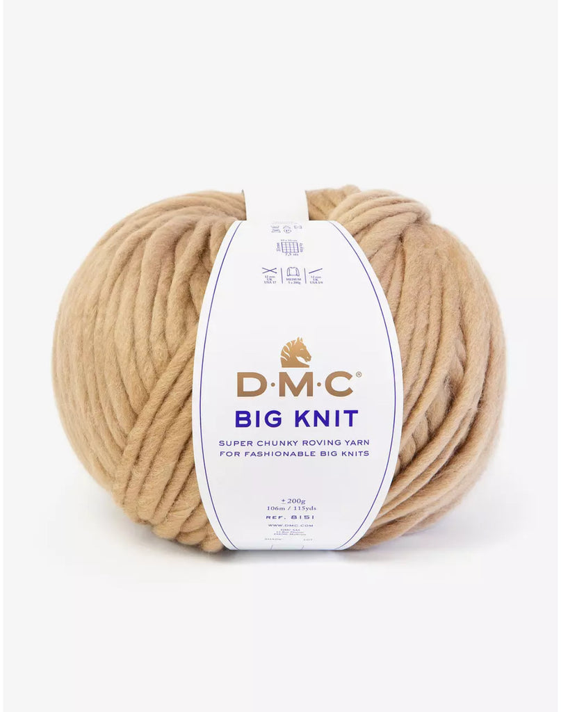 Big knit DMC lana - cammello