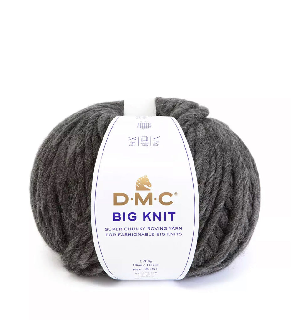 Big knit DMC lana - antracite