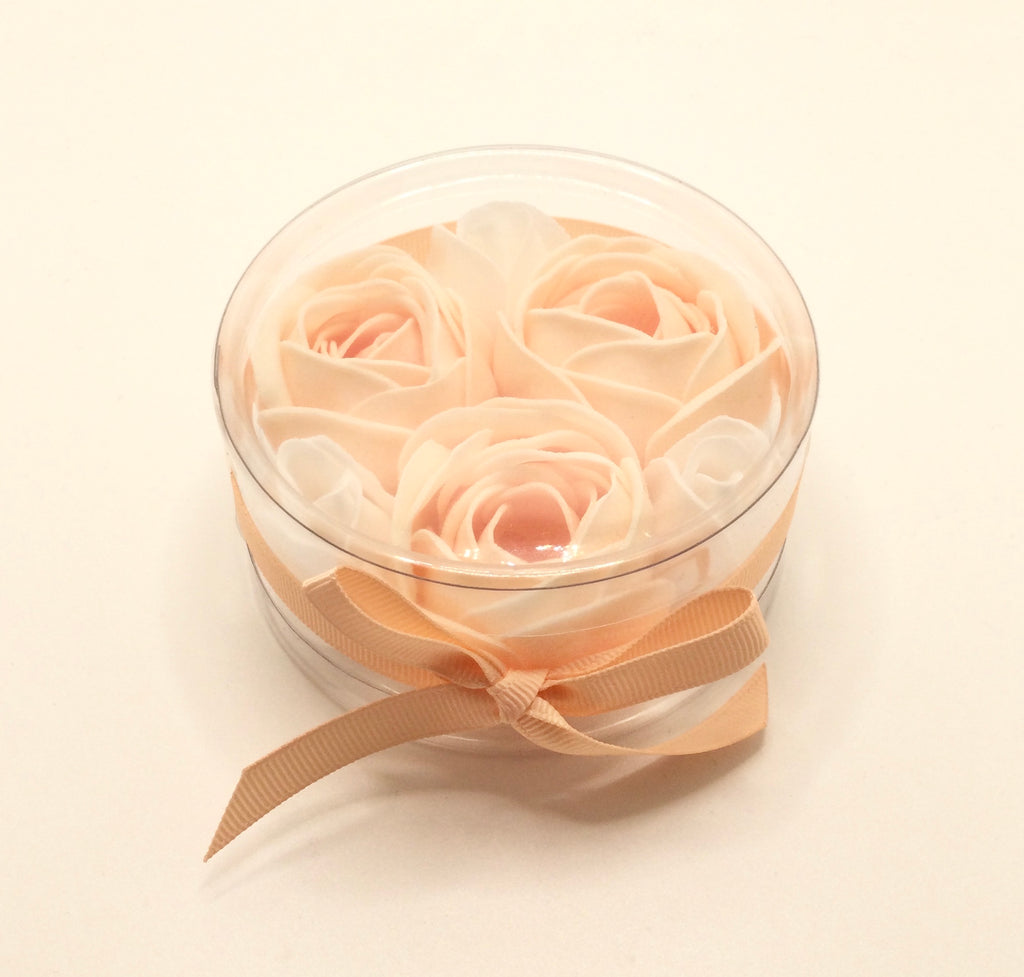 Cofanetto 3 camelia di sapone profumato Mathilde M.